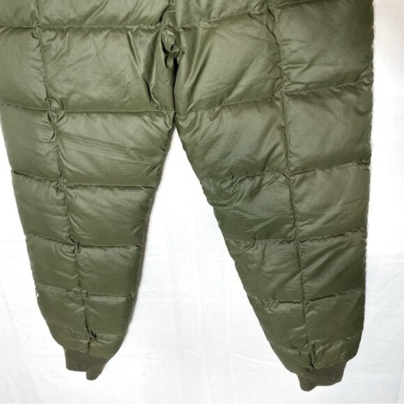 Vintage Pioneer Brand Sportswear Green Quilted Down Filled Snow Pants S - Picture 14 of 16